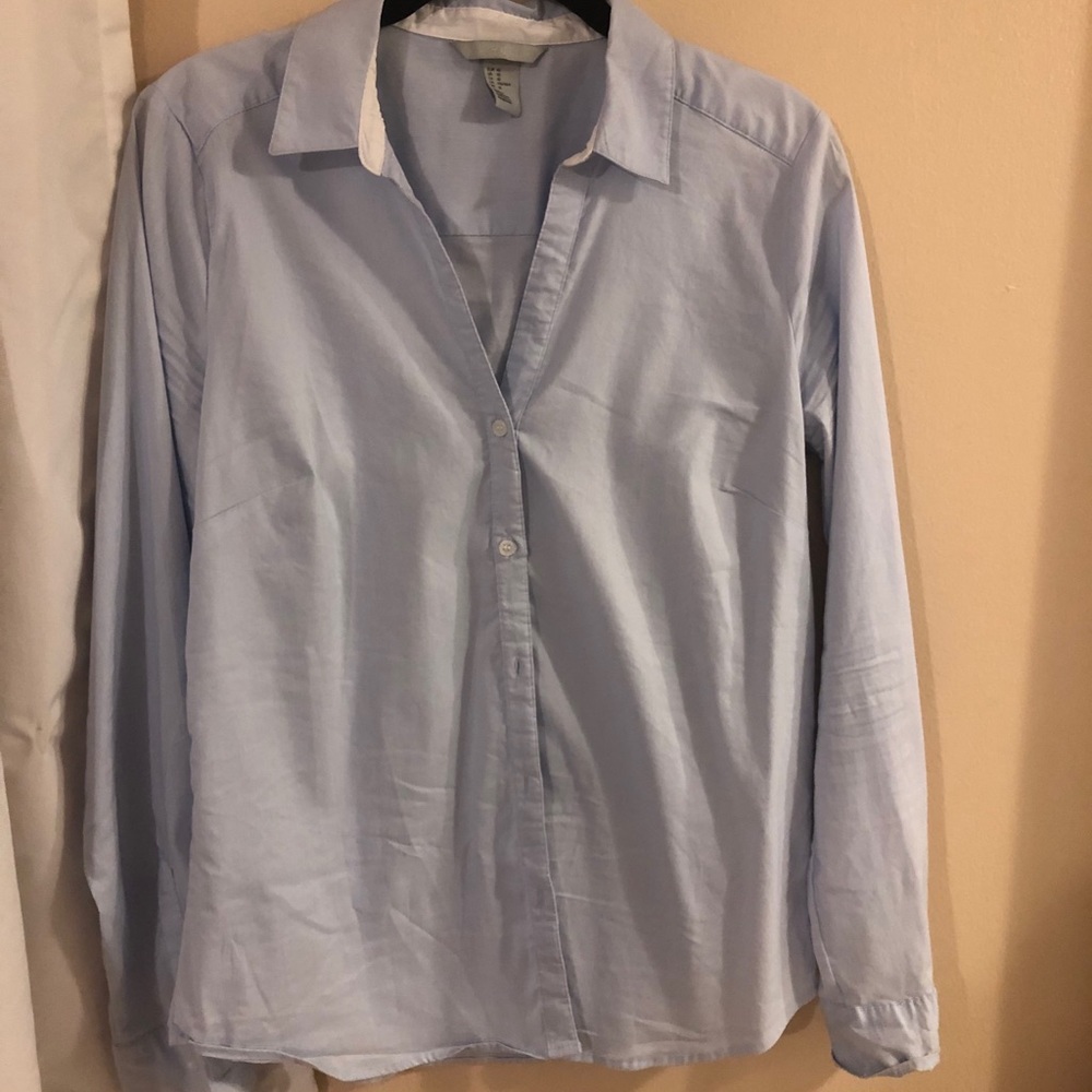 Light Blue Button Up